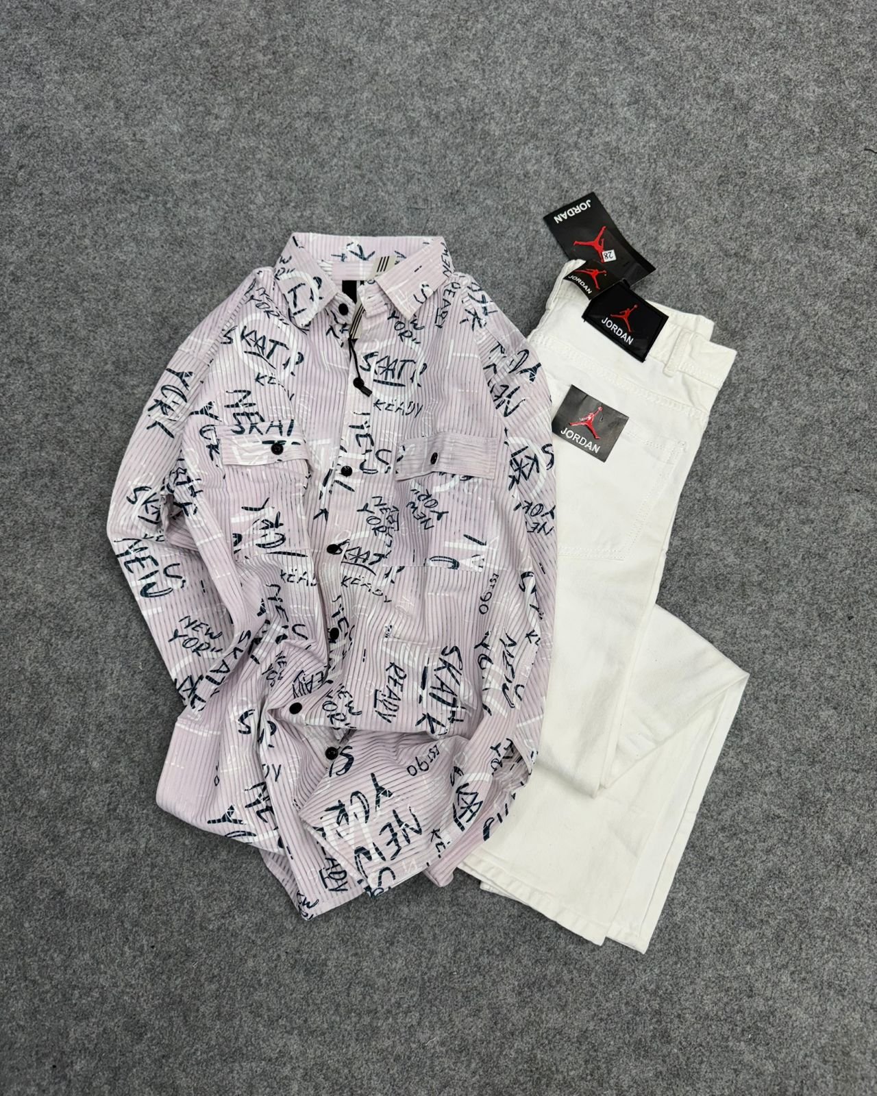 Korean Mom Fit Combo